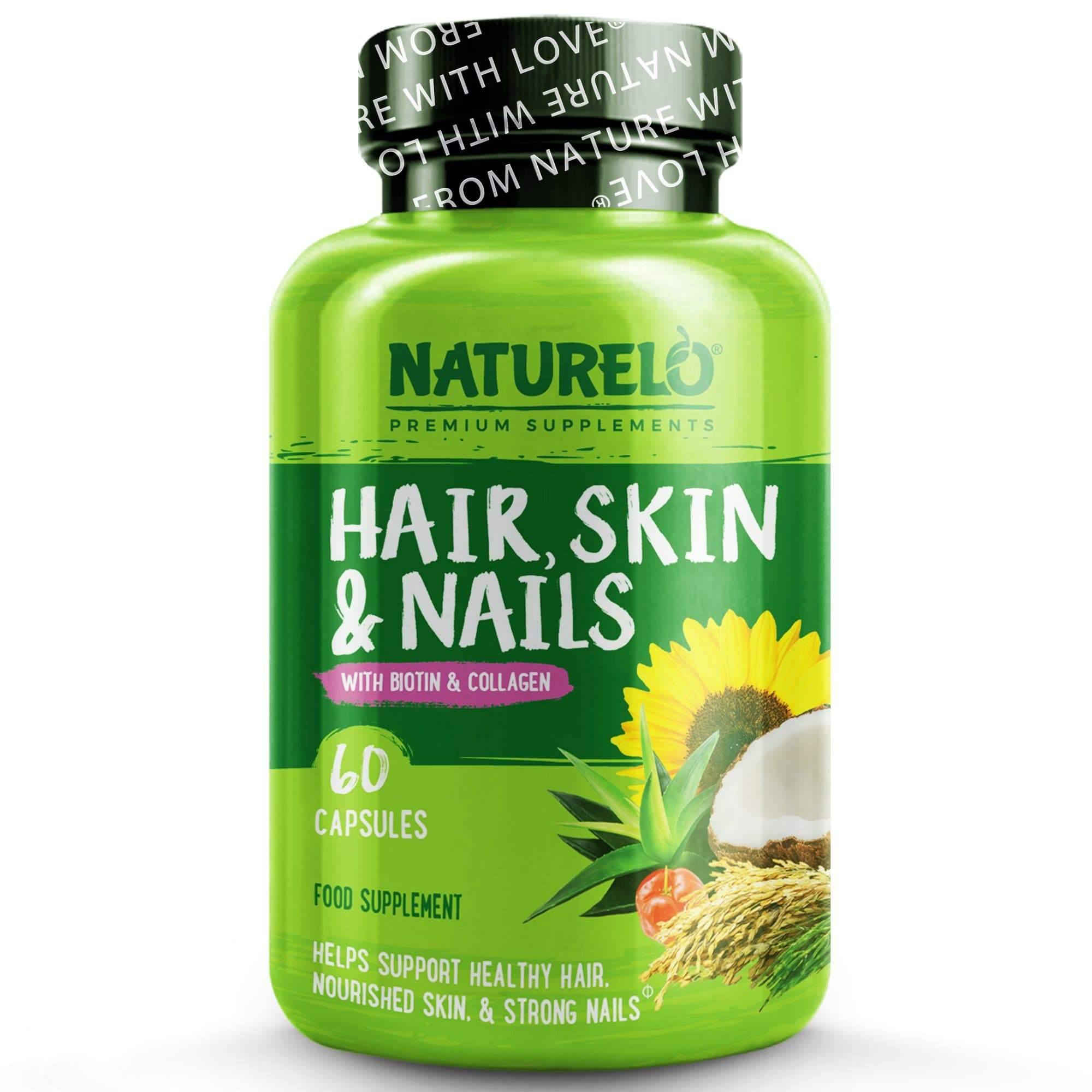 Nature's Truth Hair, Skin & Nails with 5,000 mcg Biotin - Shop Vitamins &  Supplements at H-E-B